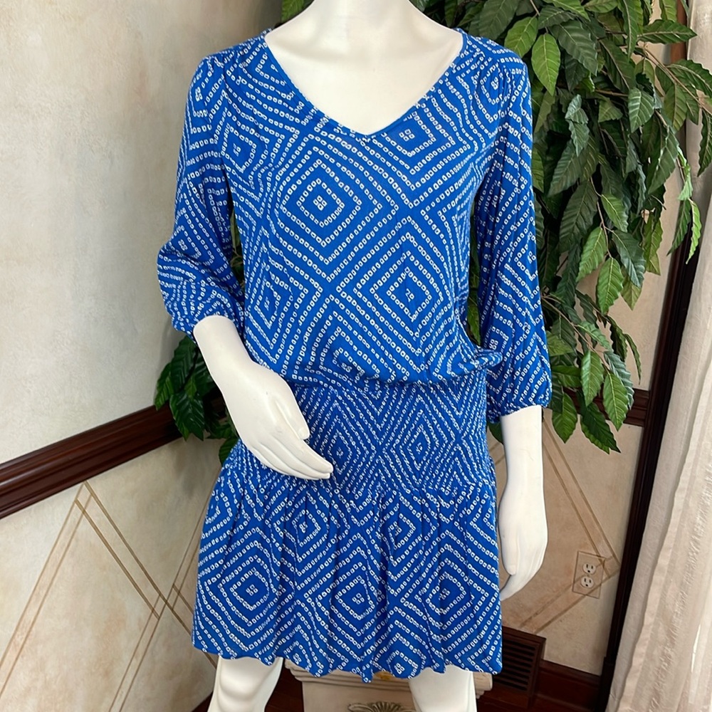 GAP PRINT SMOCK DRESS - Picture 7 of 14